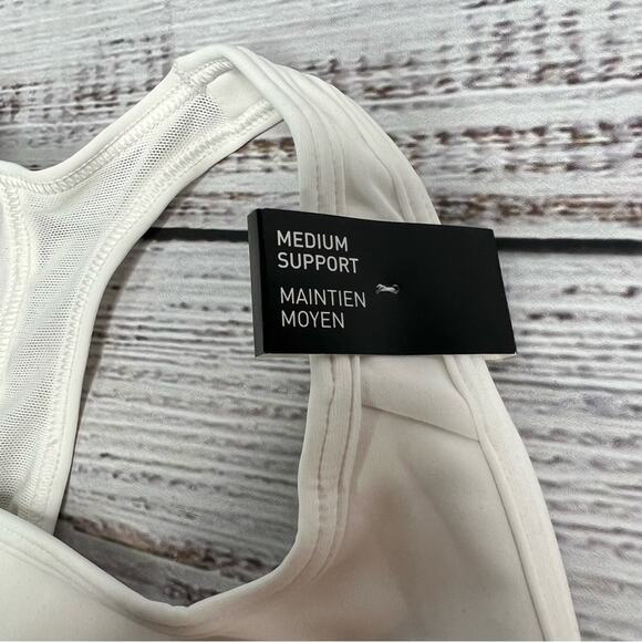 adidas Women's XXS D Cup  Powerreact Training Medium Support Bra 2XSD NEW - Picture 13 of 16